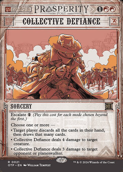 Collective Defiance - Outlaws of Thunder Junction: Breaking News