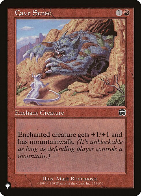 Cave Sense - The List Reprints