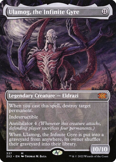 Ulamog, the Infinite Gyre (Borderless) - Double Masters 2022