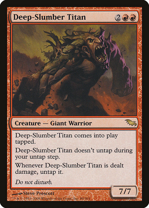Deep-Slumber Titan - Shadowmoor
