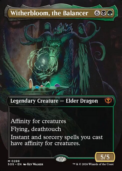 Witherbloom, the Balancer (Borderless) - Secrets of Strixhaven