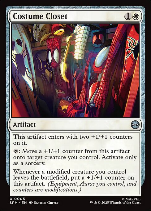 Costume Closet (Foil) - Marvel's Spider-Man