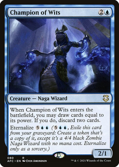 Champion of Wits - Commander: Adventures in the Forgotten Realms