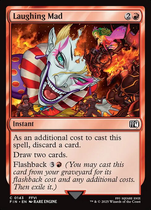 Laughing Mad (Foil) - FINAL FANTASY