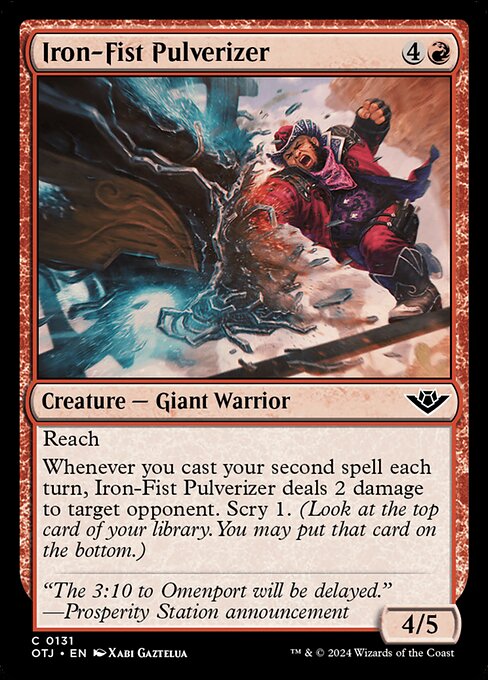 Iron-Fist Pulverizer - Outlaws of Thunder Junction