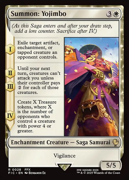 Summon: Yojimbo - Commander: FINAL FANTASY