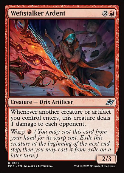 Weftstalker Ardent (Foil) - Edge of Eternities