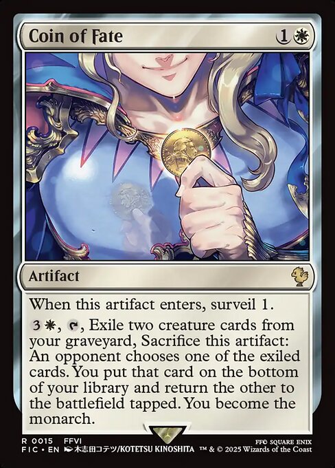 Coin of Fate - Commander: FINAL FANTASY