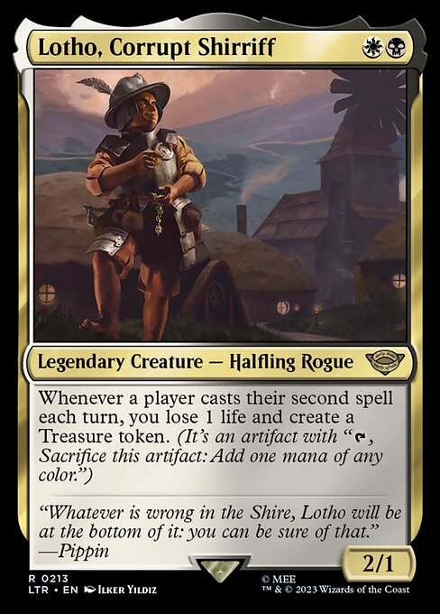 Lotho, Corrupt Shirriff - Universes Beyond: The Lord of the Rings: Tales of Middle-earth