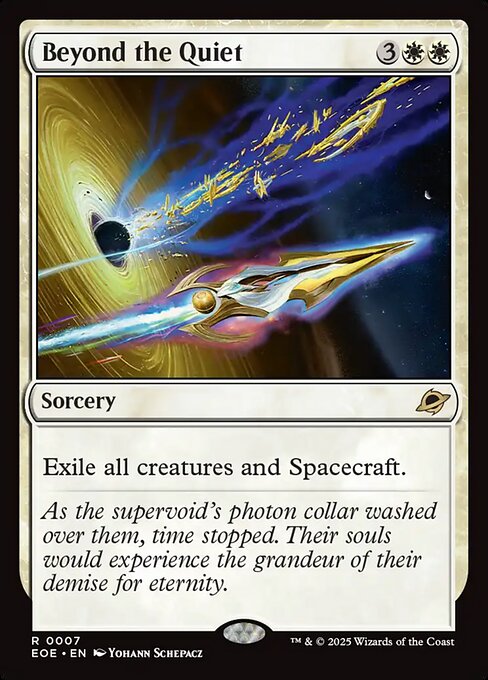 Beyond the Quiet (Foil) - Edge of Eternities