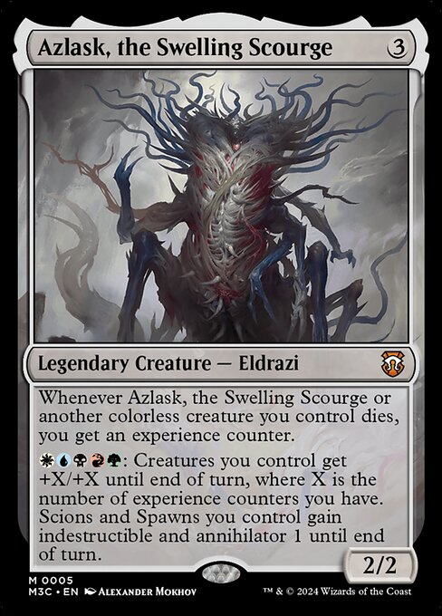 Azlask, the Swelling Scourge - Commander: Modern Horizons 3