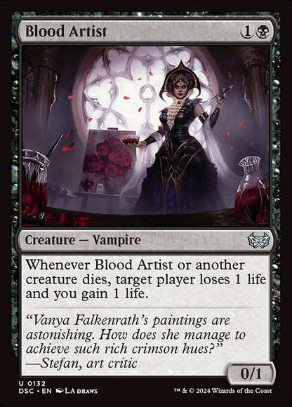 Blood Artist - Commander: Duskmourn: House of Horror