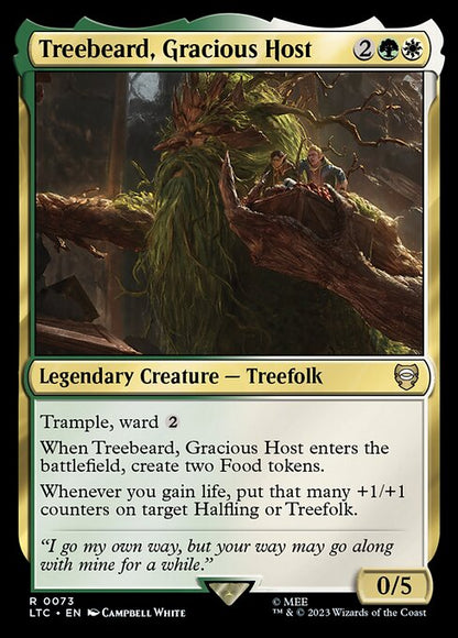 Treebeard, Gracious Host - Commander: The Lord of the Rings: Tales of Middle-earth