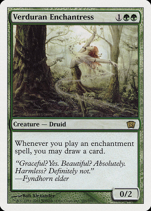 Verduran Enchantress - 8th Edition
