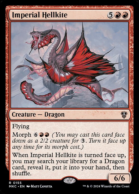 Imperial Hellkite - Commander: Murders at Karlov Manor