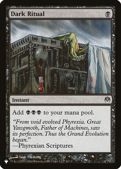 Dark Ritual (DDE) - The List Reprints