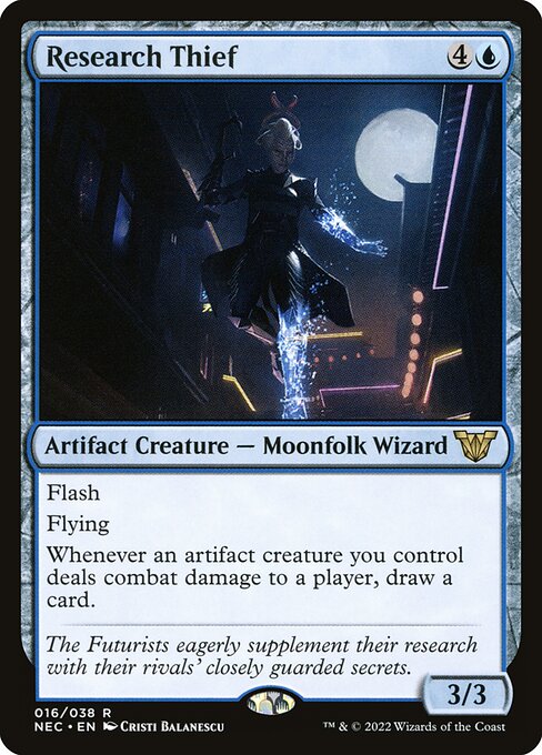 Research Thief - Commander: Kamigawa: Neon Dynasty