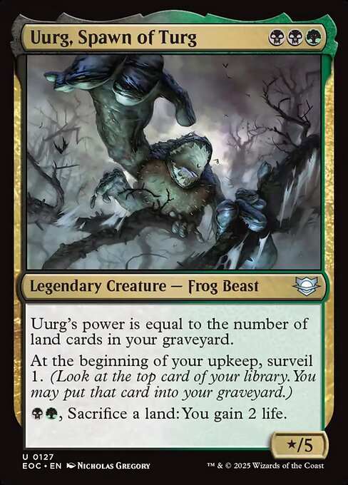 Uurg, Spawn of Turg - Commander: Edge of Eternities