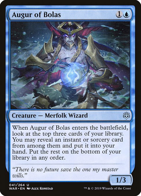 Augur of Bolas - Magic 2013 (M13)