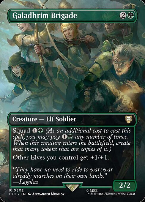 Galadhrim Brigade (Borderless) - Commander: The Lord of the Rings: Tales of Middle-earth