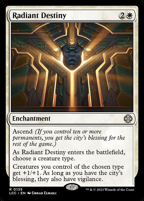 Radiant Destiny - Commander: The Lost Caverns of Ixalan