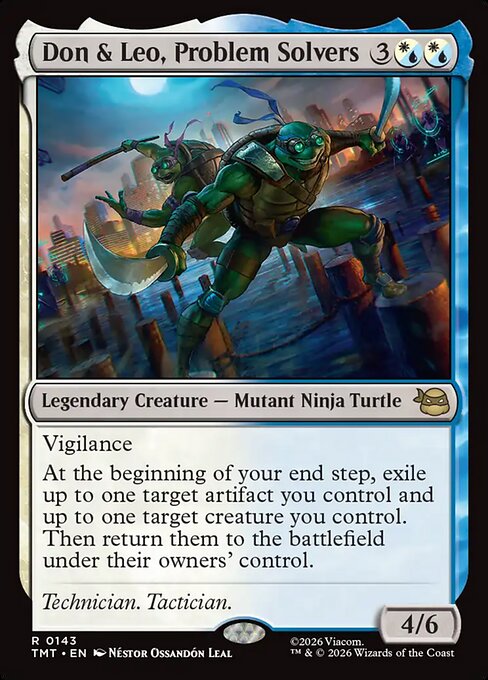 Don & Leo, Problem Solvers - Teenage Mutant Ninja Turtles