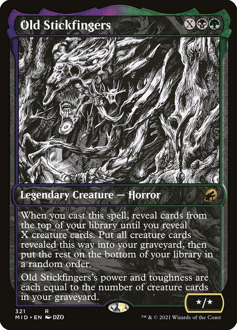 Old Stickfingers (Showcase) - Innistrad: Midnight Hunt