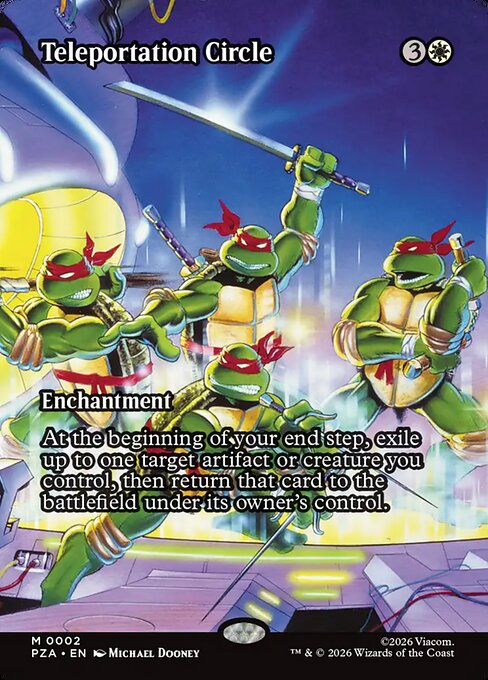 Teleportation Circle (Borderless) - Teenage Mutant Ninja Turtles Source Material