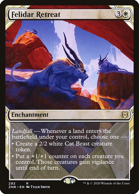 Felidar Retreat (Showcase) - Zendikar Rising