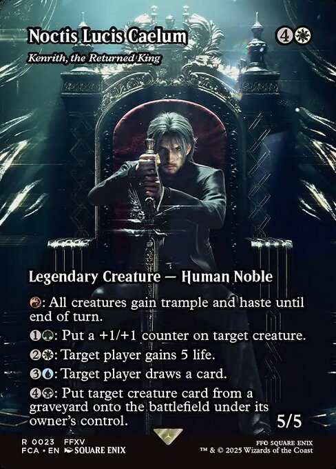 Noctis Lucis Caelum - Kenrith, the Returned King (Showcase) - FINAL FANTASY: Through the Ages