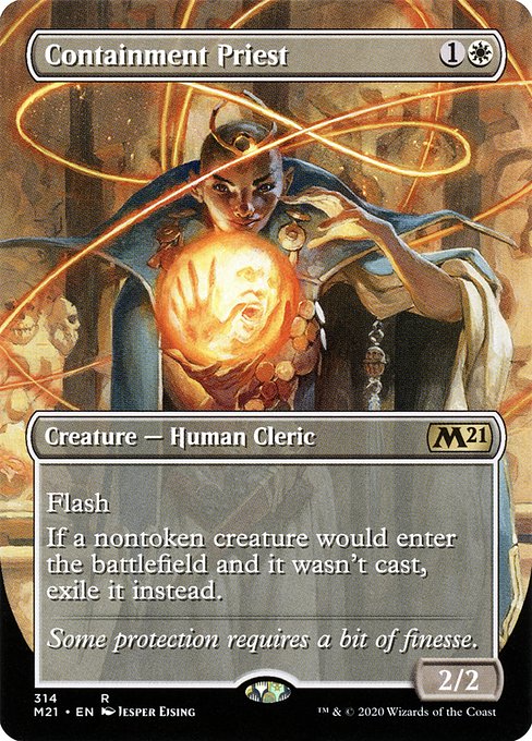 Containment Priest (Alternate Art) - Core Set 2021