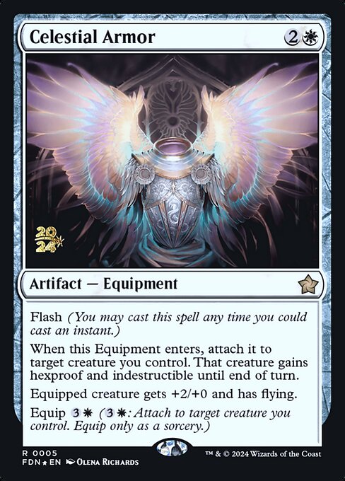 Celestial Armor - Prerelease Cards