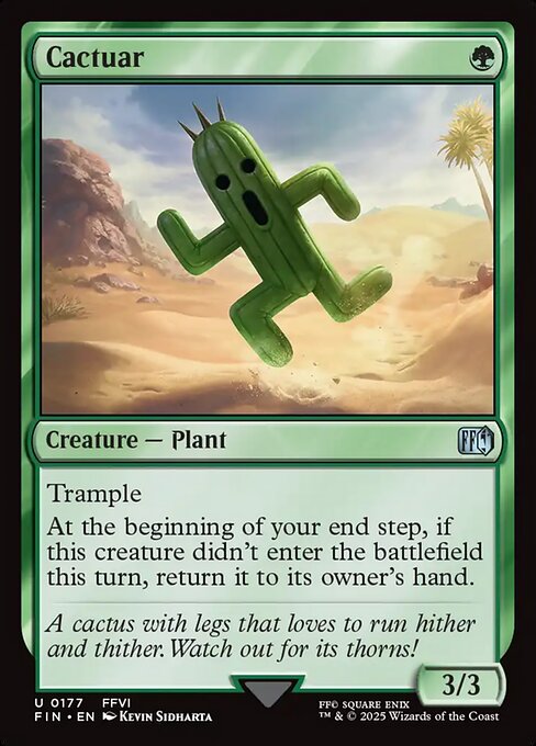 Cactuar (Foil) - FINAL FANTASY