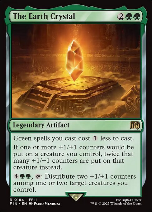 The Earth Crystal (Borderless) (Foil) - FINAL FANTASY