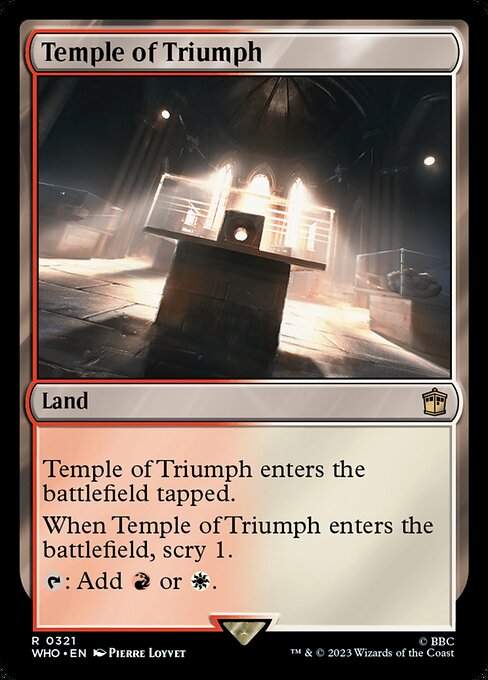 Temple of Triumph (Foil) - Universes Beyond: Doctor Who