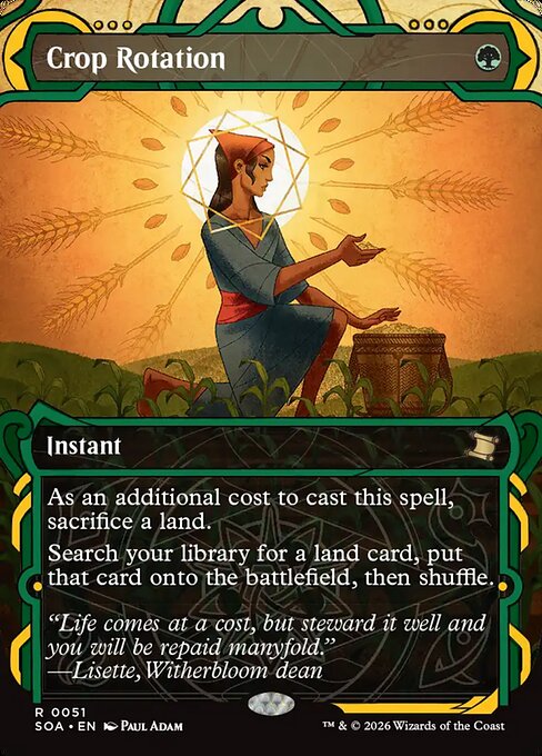 Crop Rotation - Secrets of Strixhaven: Mystical Archive