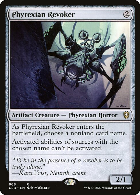 Phyrexian Revoker - The Brothers' War: Retro Frame Artifacts