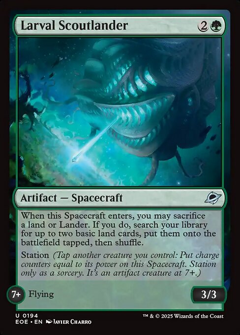 Larval Scoutlander - Edge of Eternities
