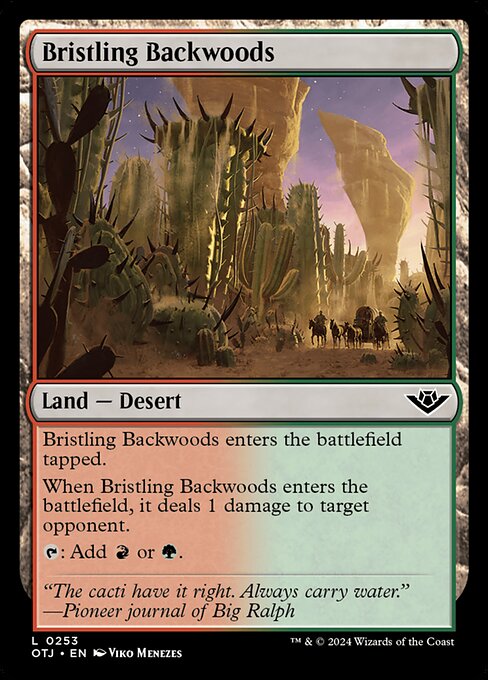 Bristling Backwoods - Outlaws of Thunder Junction