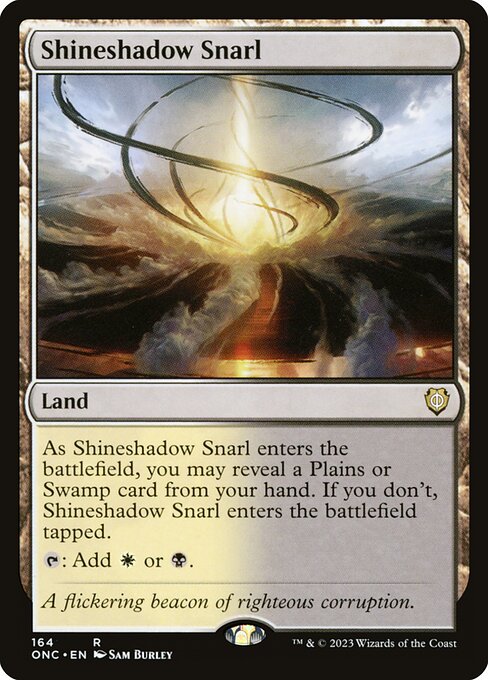 Shineshadow Snarl - Commander: Phyrexia: All Will Be One