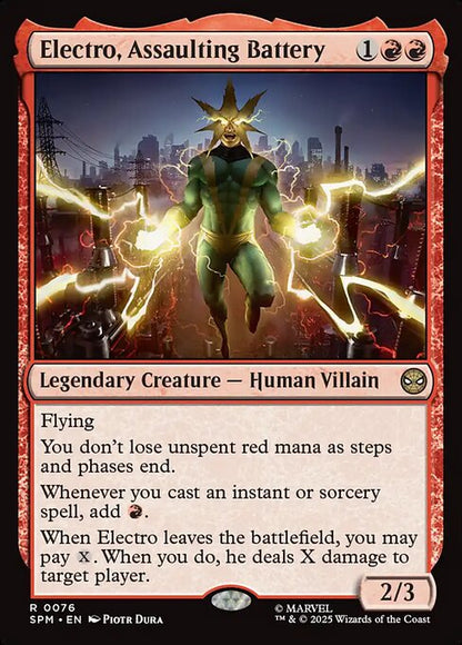 Electro, Assaulting Battery - Marvel's Spider-Man