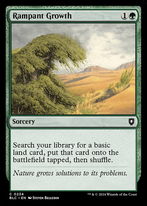 Rampant Growth - Commander: Bloomburrow