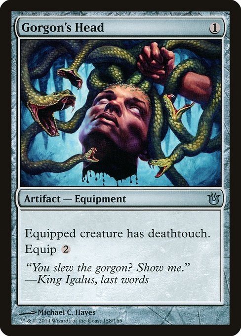 Gorgon's Head - Born of the Gods