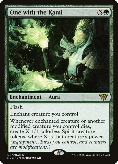 One with the Kami - Commander: Kamigawa: Neon Dynasty