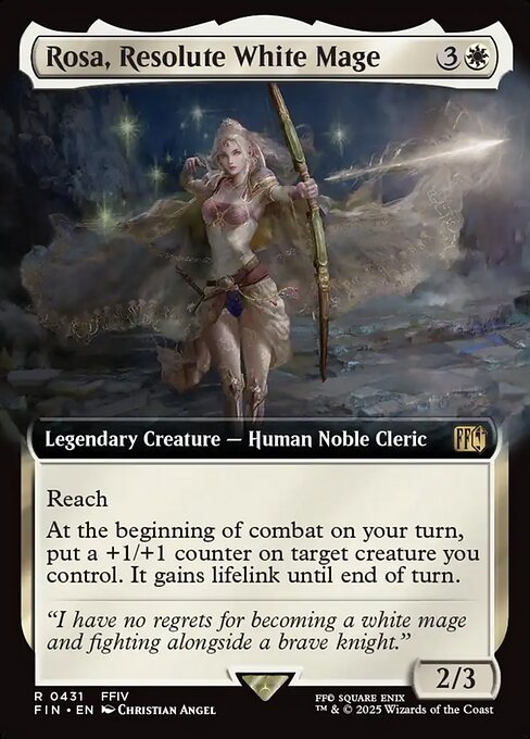 Rosa, Resolute White Mage (Extended Art) - FINAL FANTASY