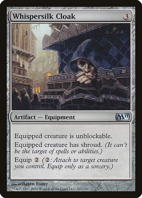 Whispersilk Cloak - Magic 2011 (M11)