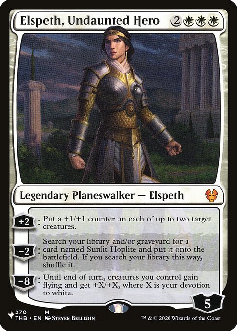 Elspeth, Undaunted Hero - The List Reprints