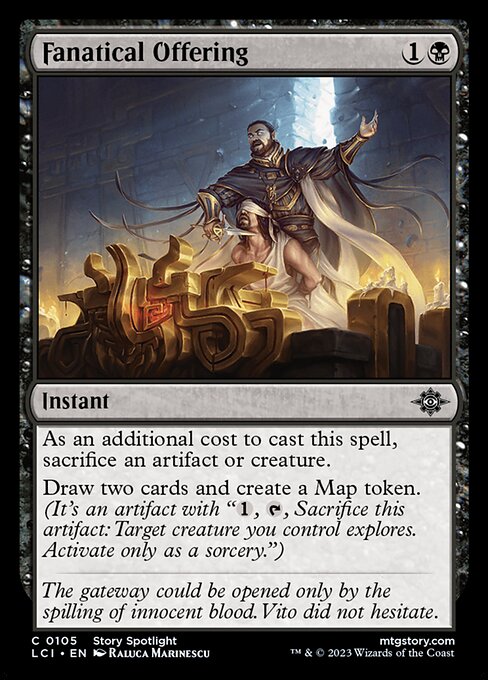 Fanatical Offering (Foil) - The Lost Caverns of Ixalan