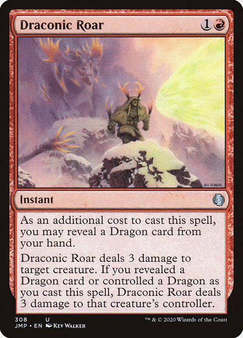 Draconic Roar - Jumpstart