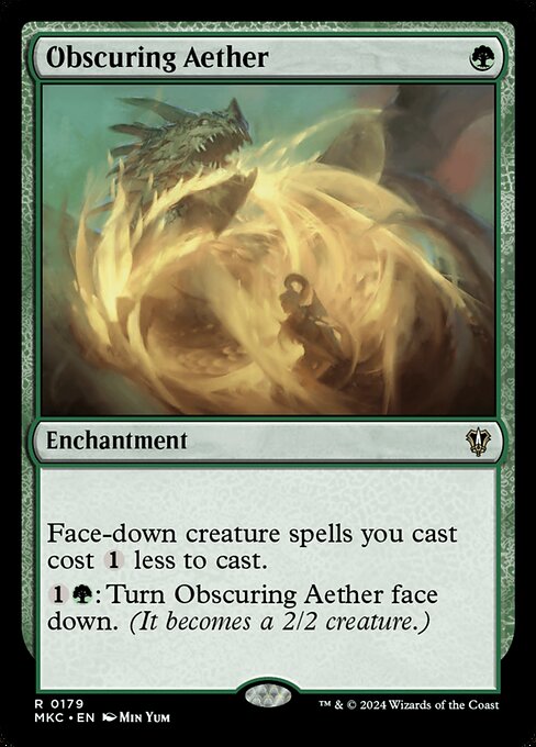 Obscuring Aether - Commander: Murders at Karlov Manor